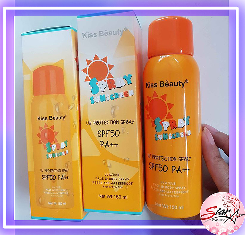 اسپری ضد آفتاب کیس بیوتی KISS BEAUTY SUNSCREEN