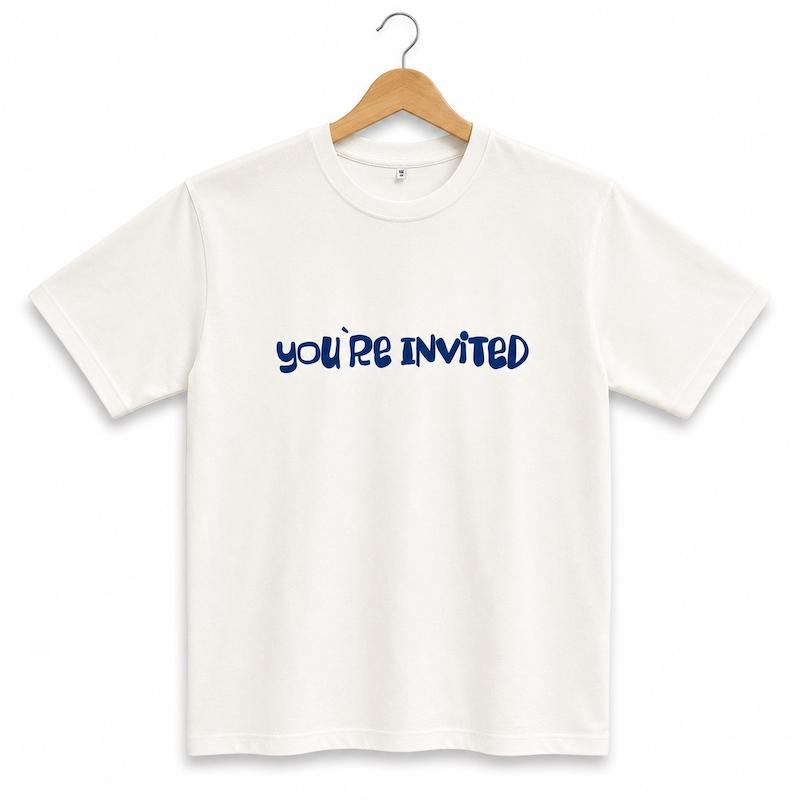 تیشرت  YOU'RE INVITED