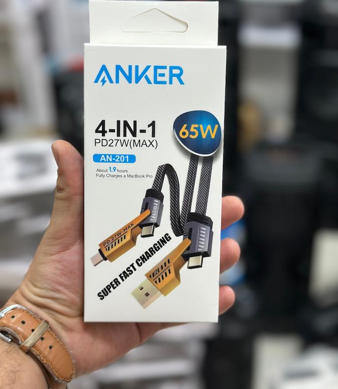 کابل چندکاره کنفی anker