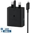 شارژر سامسونگ مدل EP-T4510 توان 45 وات سه پین همراه کابل اصل{گارانتی شرکتی طلایی}+هدیه محافظ کابل Charger Samsung EP-T4510 45W Three Pin With Cable Original{اصلی 100درصد}