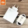 شارژر شیائومی توان 120 وات دو پین همراه کابل اصل Charger Xiaomi 120W Dual Pin with Cable Original