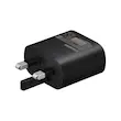 شارژر سامسونگ مدل EP-TA800 25W سه پین اصل+یک سال گارانتی شرکتی Samsung 25W Charger Original