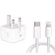 شارژر اپل توان 20 وات سه پین همراه کابل Charger Apple 20W Three Pin with Cable
