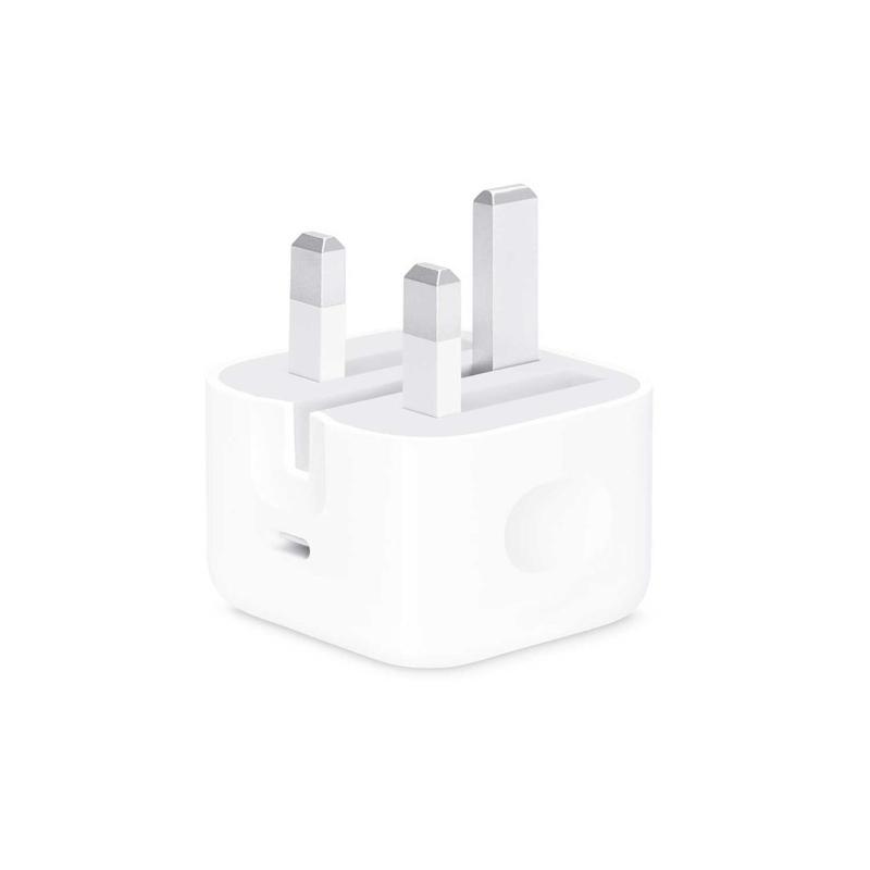 شارژر اپل توان 20 وات سه پین+گارانتی شرکتی Charger Apple 20W Three Pin High Copy {100 درصد اصلی }