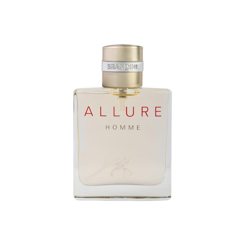 عطر جیبی مردانه برندینی (Brandini) مدل الور هوم ALLURE HOMME حجم 33 میلی لیتر