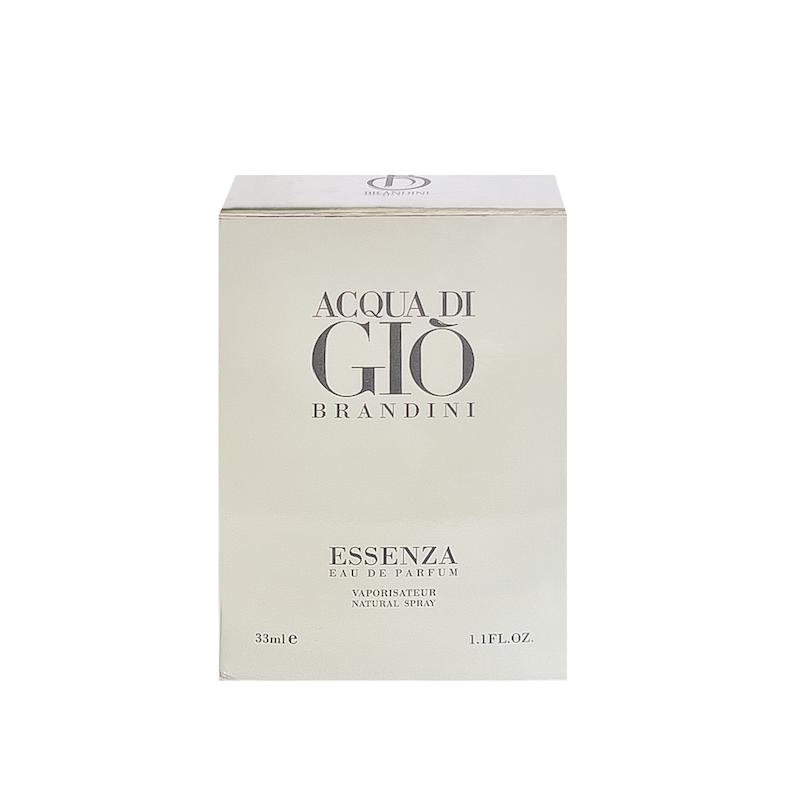 عطر جیبی مردانه برندینی (Brandini) مدل آکوا دی جیو اسنزا  ACQUA DI GIO ESSSENZA حجم 33 میلی لیتر