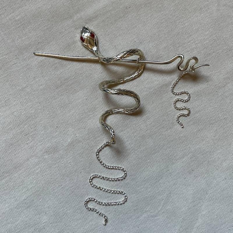 کانزاشی دو تیکه طرح مار