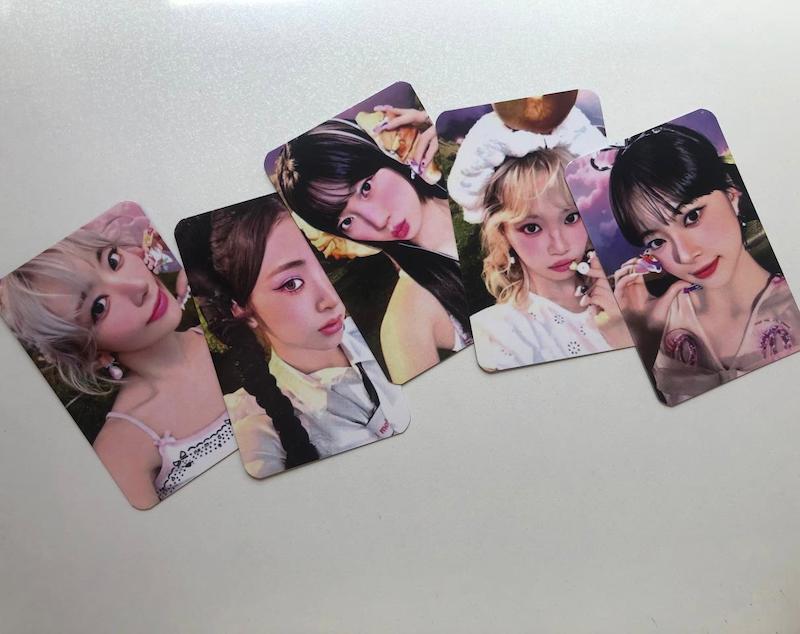 فتوکارت crazy لسرافیم -ورژن دوم-