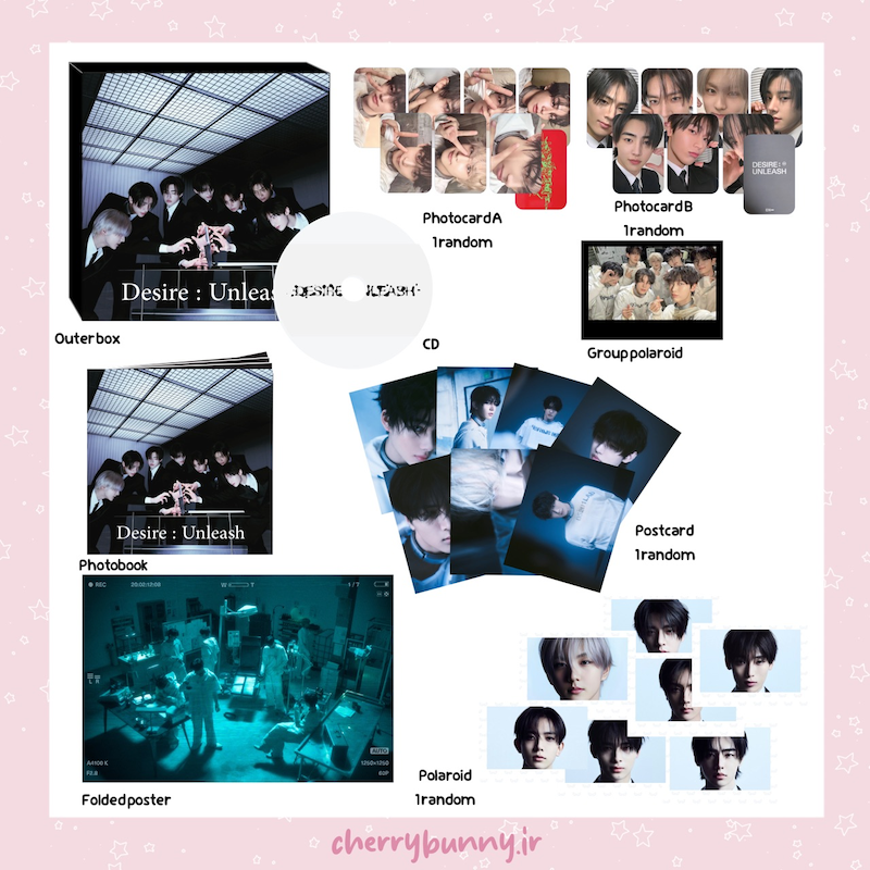 آلبوم desire : unleash انهایپن