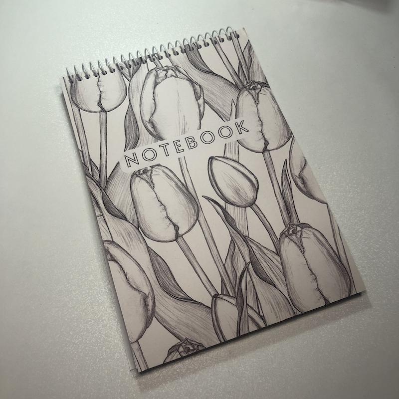 دفتر باغ لاله سیمی (شطرنجی)