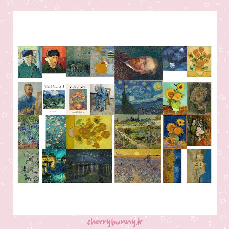 پوستر آثار وینسنت ونگوگ