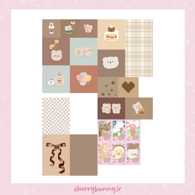 پک خرس کیوت