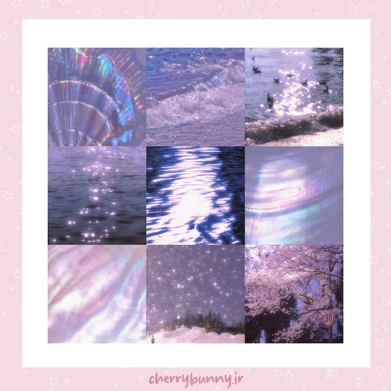 مینی پوستر بنفش دریمی