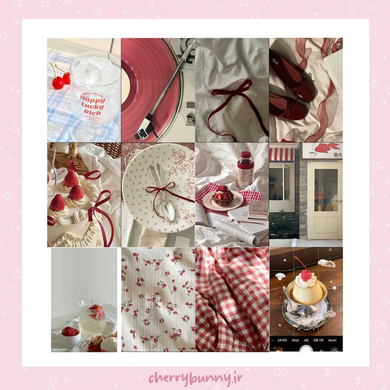 پوستر bright red