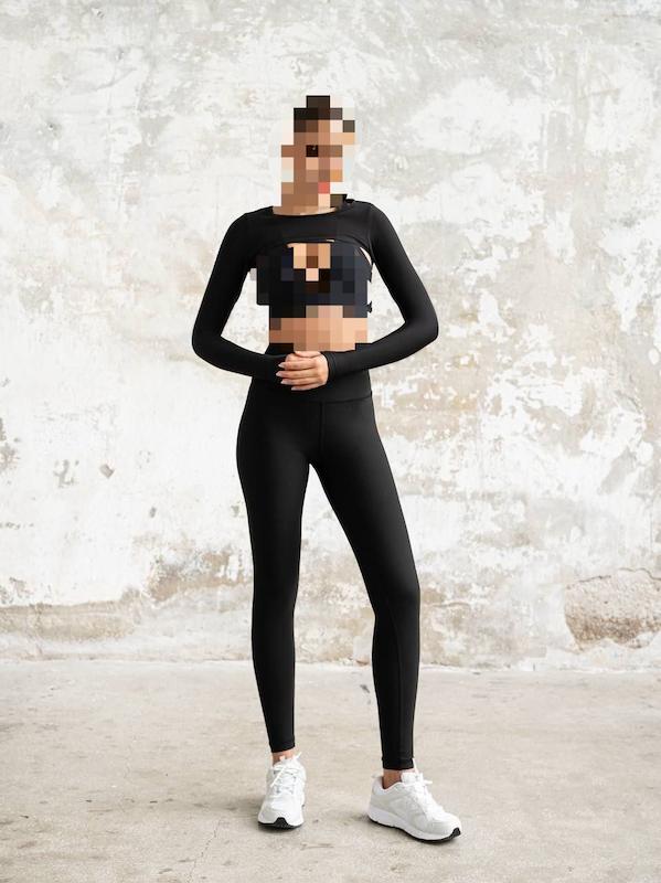 نیمتنه آستینی بدون کاپ ورزشی ترک -رنگ مشکی