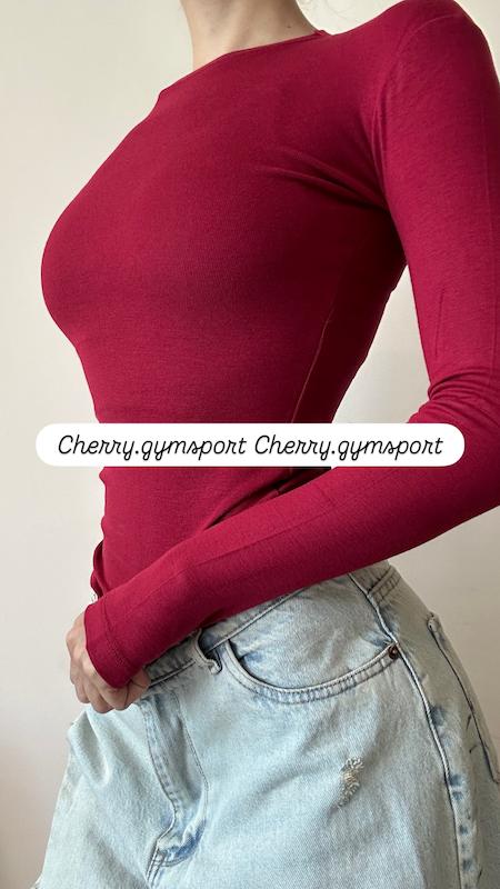 بلوز کاملا ساده ترک پنبه ای آستین فینگردار ترک کد ۲۷