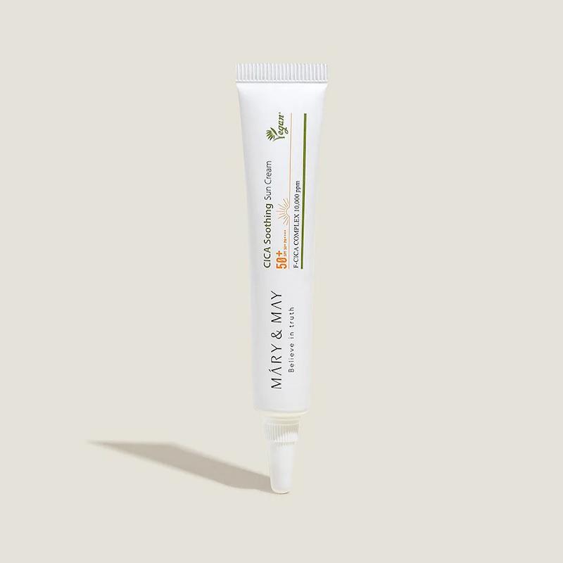ضدآفتاب تسکین دهنده سیکا مری اند می Mary&may Cica soothing Sunscreen