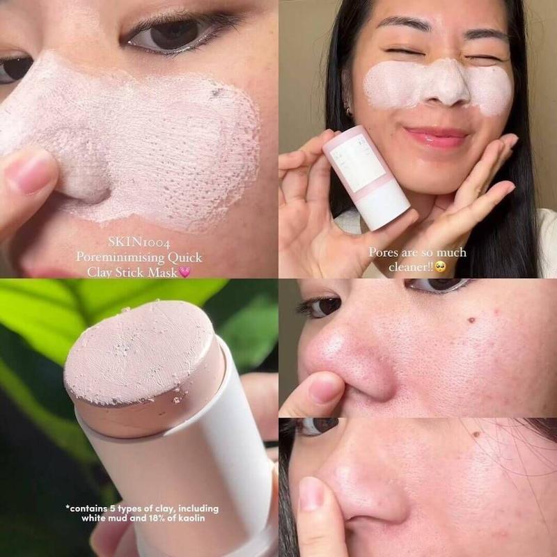 ماسک استیکی خاک رس کنترل منافذ اسکین ۱۰۰۴