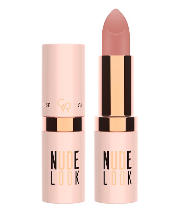 رژلب جامد نود لوک گلدن رز کد 03 PINKY NUDE