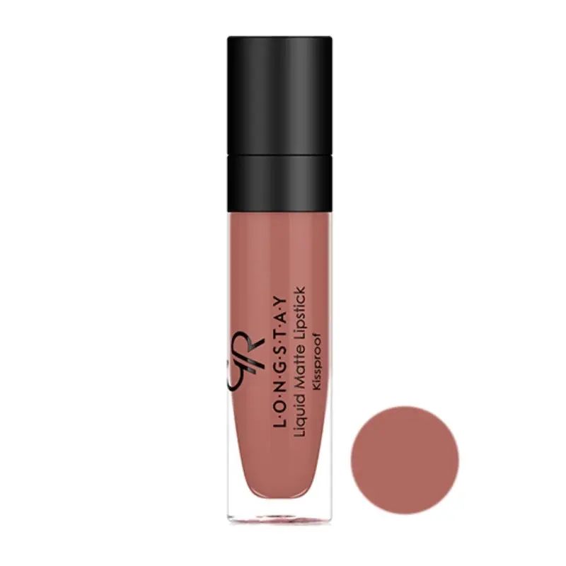 رژلب مایع مات بادوام گلدن رز کد 16 GOLDEN ROSE LONG STAY Liquid Matte Lipstick