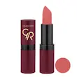رژ لب مات جامد ولوت گلدن رز کد 10  GOLDEN ROSE VELVET MATTE LIPSTICK