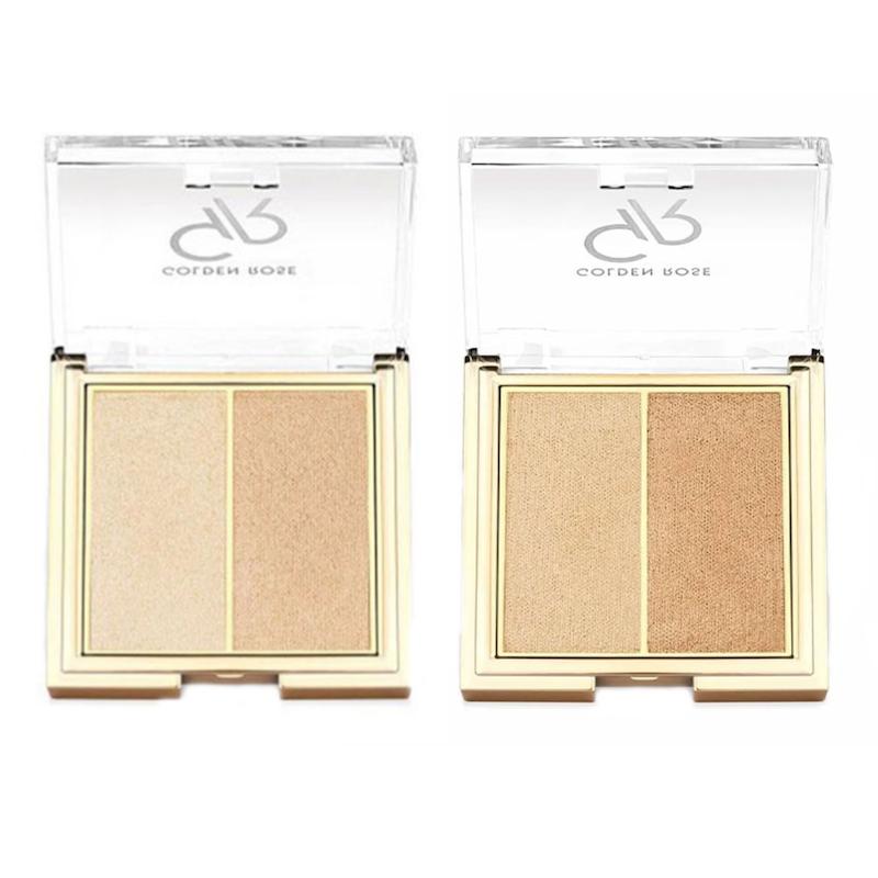 پالت هایلایتر دو تایی مدل So Glow گلدن رز