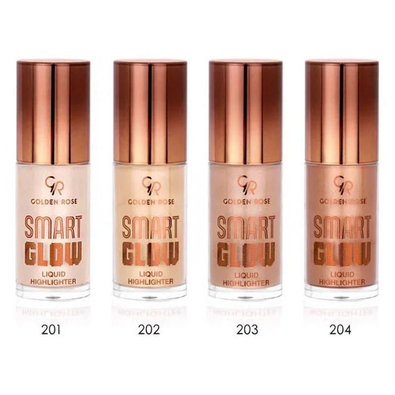 هایلایتر مایع گلدن رز Golden Rose مدل Smart Glow