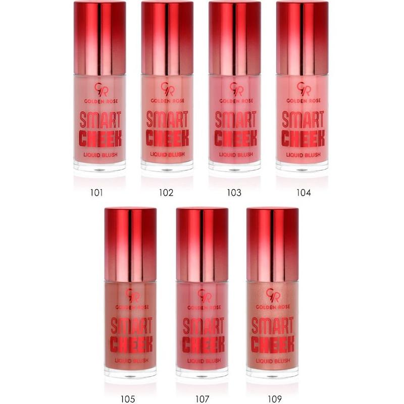 رژگونه مایع گلدن رز مدل Smart Cheek