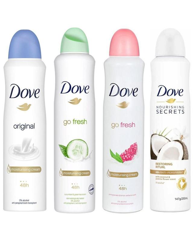 اسپری ضدتعریق زنانه داو Dove | حجم 250 میل