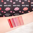 لیپ کیت گلدن رز ( ست رژ لب مایع + خط لب ) رنگ WARM NUDE