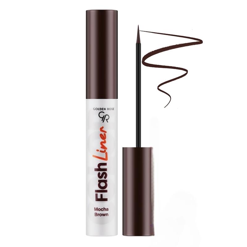 خط چشم قهوه ای موکا گلدن رز GOLDEN ROSE Mocha Brown Eye Liner