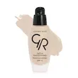 کرمپودر گلدن رز ساتین شماره 27 GOLDEN ROSE SATIN SMOOTHING Fluid Foundation 