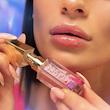 لیپ گلاس 3 بعدی مگاشاین گلدن رز کد 110 GOLDEN ROSE 3D MEGA SHINE LIPGLOSS