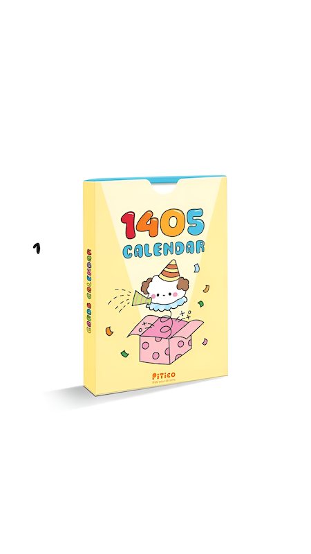 تقویم کارتی فانتزی 1405 پیتیکو