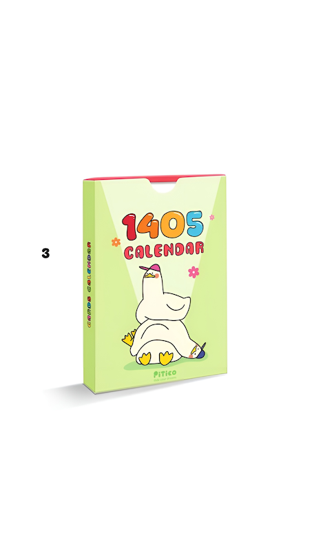 تقویم کارتی فانتزی 1405 پیتیکو