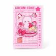 دفترچه جلد دار 60 برگ طرح Cake & Cat