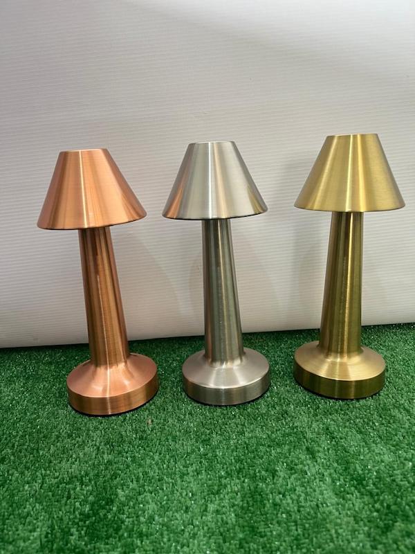 چراغ خواب لمسی فلزی