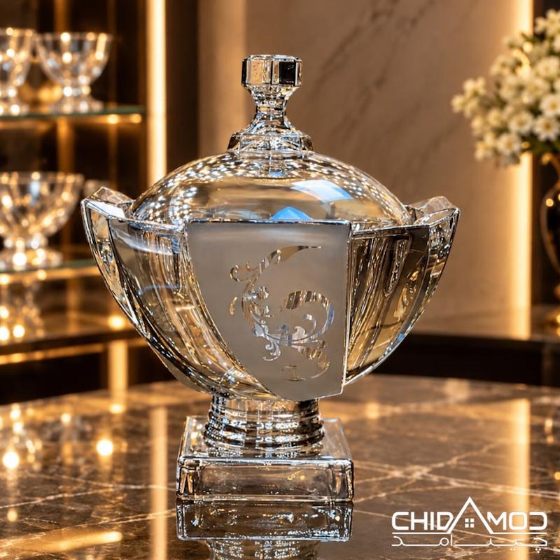 شکلات خوری شامپاینی طرح اسکوئر جدید