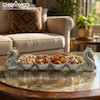 اردوخوری چهارخانه آلومینیومی طرح اسب دریایی