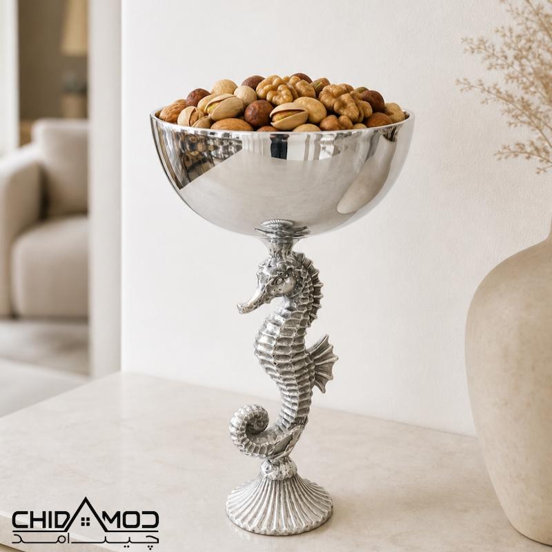 کاسه آلومینیومی طرح اسب دریایی