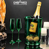ست یخدان و گیلاس بوهمیا (۷ پارچه)