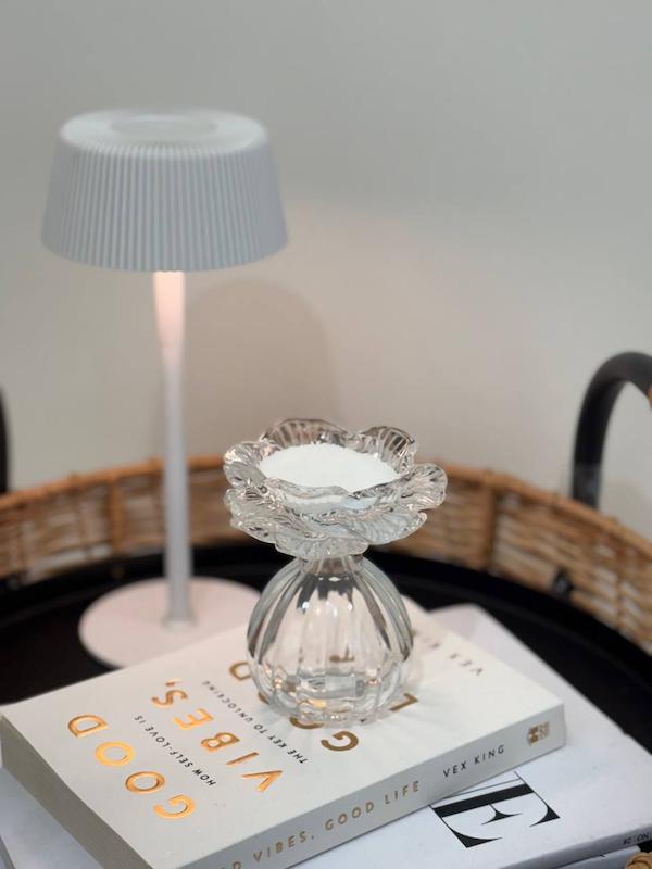 جاشمعی کریستالی گل