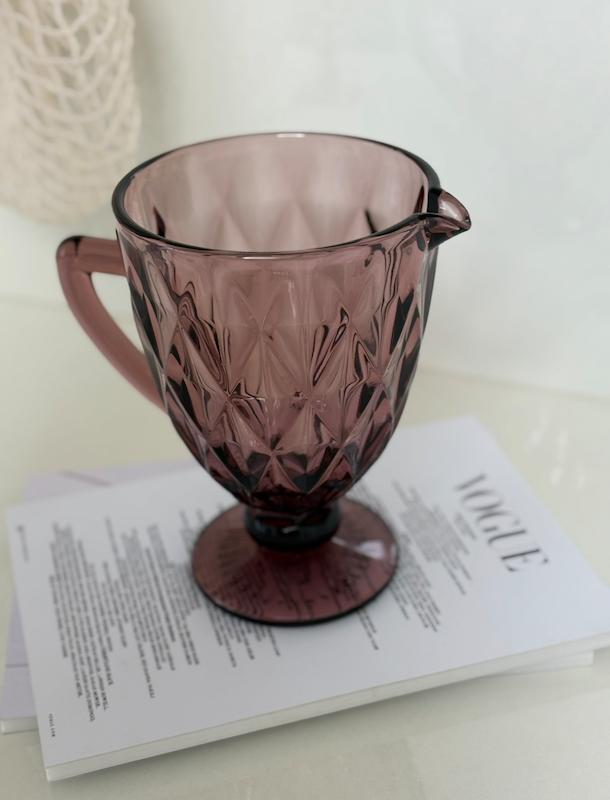 پارچ کریستال شرابی