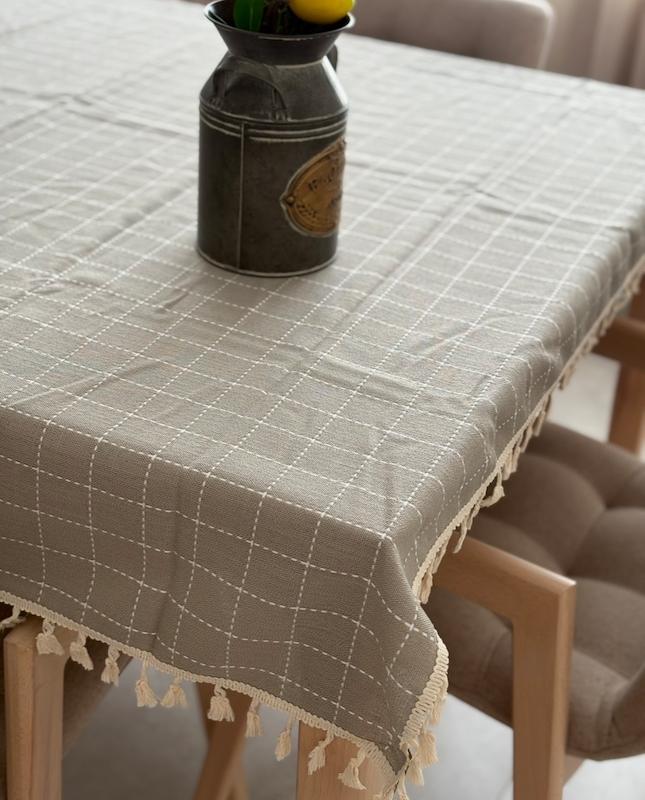رومیزی چهارخونه دنی هوم