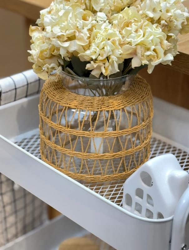 گلدان حصیری وارداتی