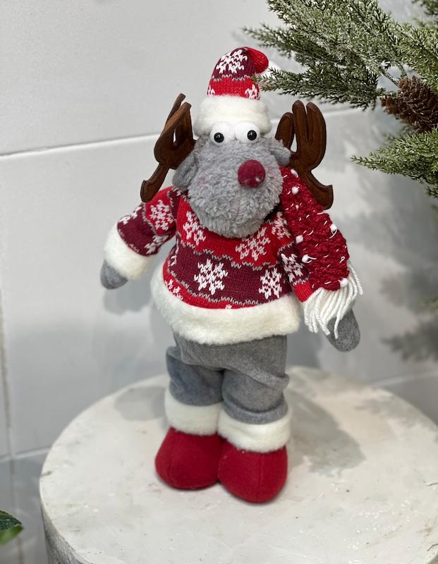 عروسک گوزن کریسمسی