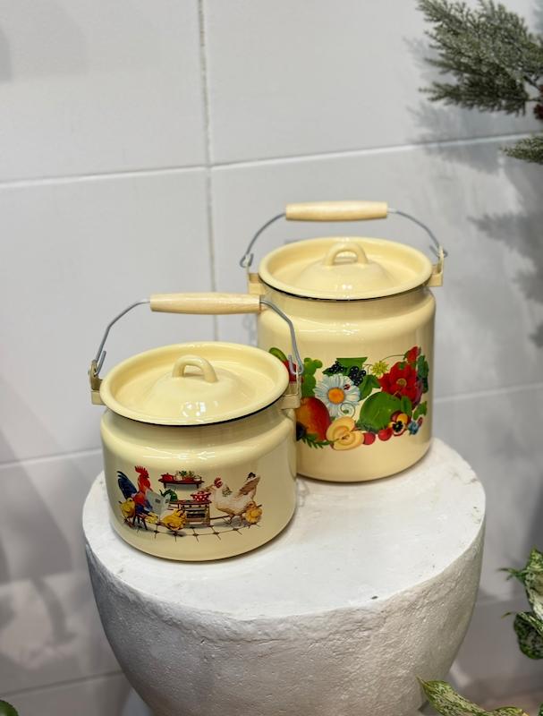 دبه روغن و شیر لعابی روس