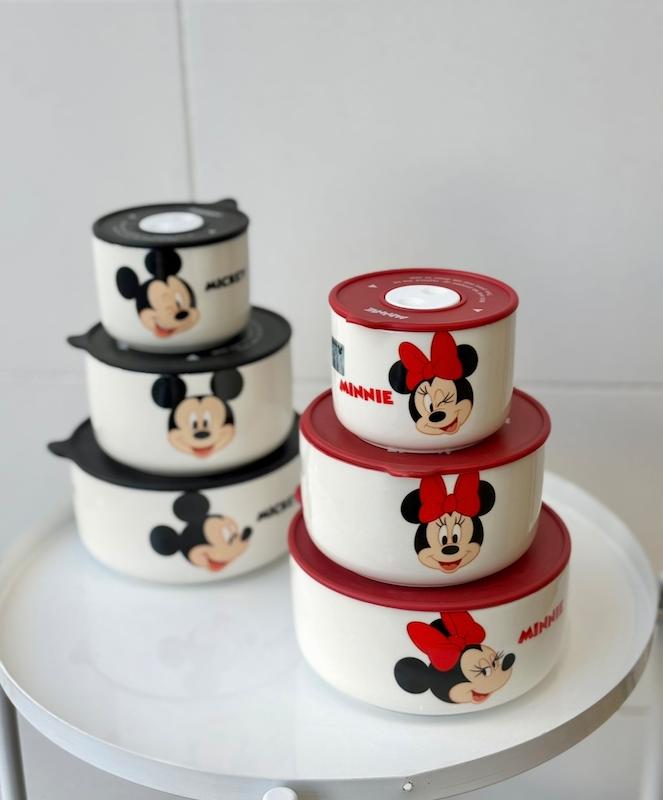 پک دیزنی 3 تیکه سرامیکی دربدار