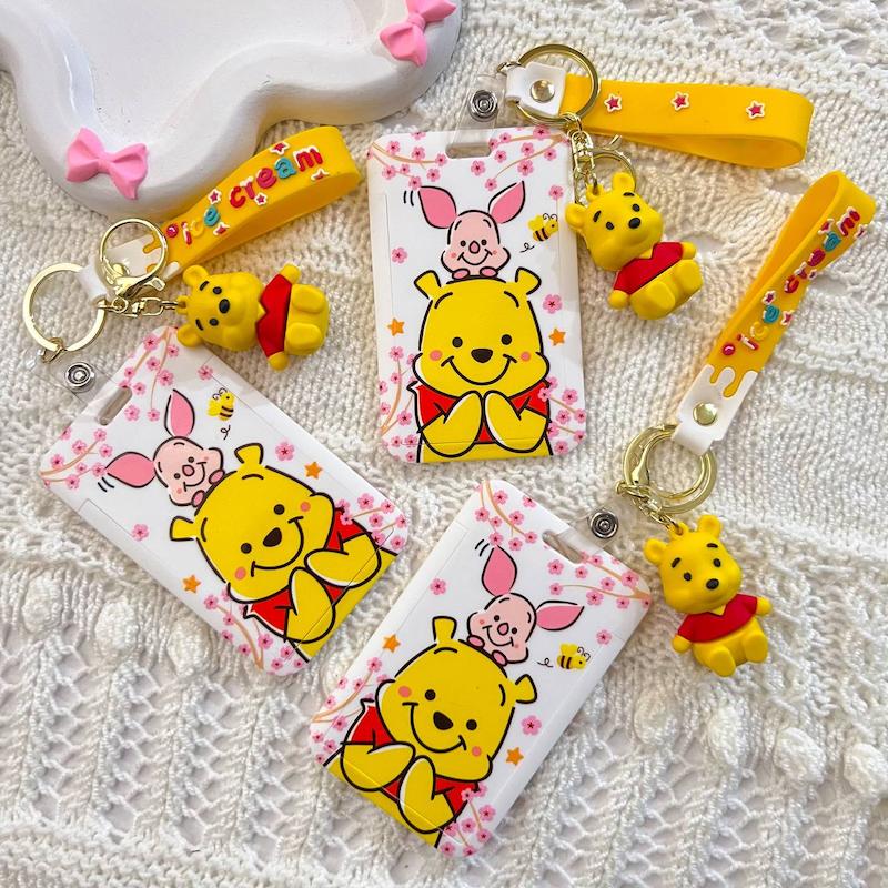ست جاکارتی و سرکلیدی طرح pooh🐻