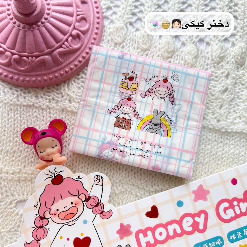 دستمال کاغذی honey girl👧🏻🍯
